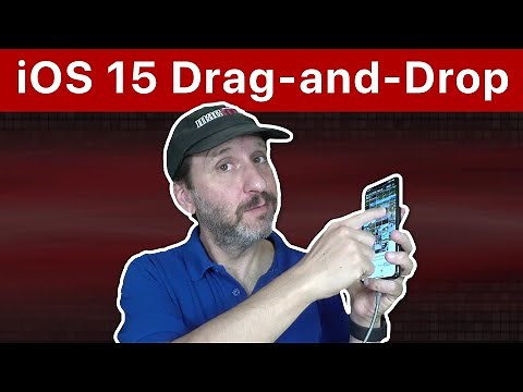 Using Drag and Drop On Your iPhone or iPad