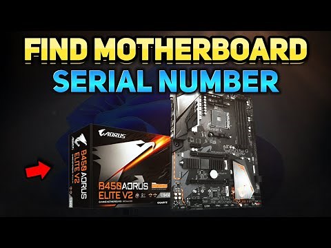 How to Find the Serial Number of Your Motherboard (Tutorial)