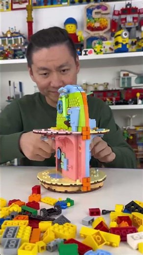 🍍🧱😲 lego spongebob house Dad Builds a GIANT Pineapple Under the Sea! #LegoBuild #SpongeBob #DIYTo