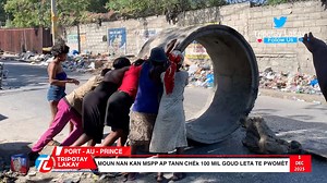 36K views · 248 reactions | Moun viv ansanm mete deyò ki nan kan MSPP yo voye gwo mesaj piman bouk bay ministè enteryè ki pwomèt yo chèk 100 mil goud pou retounen lakay yo, paske se 21 chèk yo distribiye selman bay ti zanmi yo. | Tripotay Lakay | Facebook