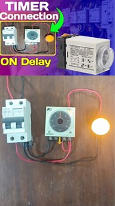 ON Delay Timer Wiring Connection with 220 VAC Load #8pintimer #ondelaytimer #timer #timerbase #base #8pin #ondelaytimer #8pintimerrelaywiring #ondelayoffdelaytimerdifference #ElectricalTimerswitch #ElectricalTimerworkingprinciple #Howtimerworks #Howondelaytimerworks #Whatisoffdelaytimer #timercontrolwiringdiagram #ondelaytimersetting #ondelaytimerselec #timerwiringdiagram #ondelaytimerconnection #ondelaytimercircuitdiagram #viral #trading #viralshorts #mianelectric | Mian Electric