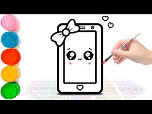 How to Draw a Cute Tablet | iPad Drawing Simple & Easy for Kids