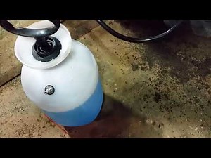 How to add liquid ballast to a tire.