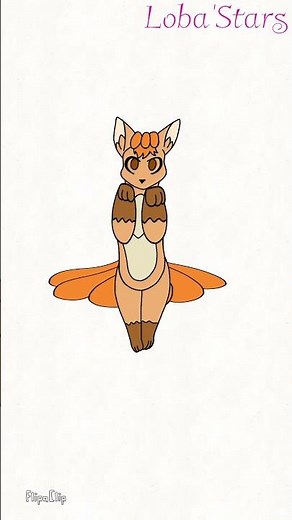 Mini animation: Vulpix evolve to Ninetales 🦊 #pokemon