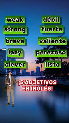 5 adjetivos importantes en inglés #aprendeingles
