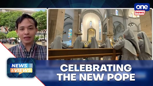 Manila Cathedral rings bells to celebrate election of Pope Leo XIV #NewsandViews | The Manila Cathedral rang its bells in celebration of the election of Pope Leo XIV. The new pope will also be included in the prayers during Masses. | via #MOJO Arles Delos Santos | ONE News