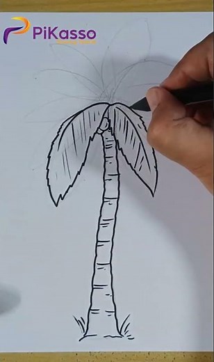 Fun and Easy Palm Tree Drawing Tutorial