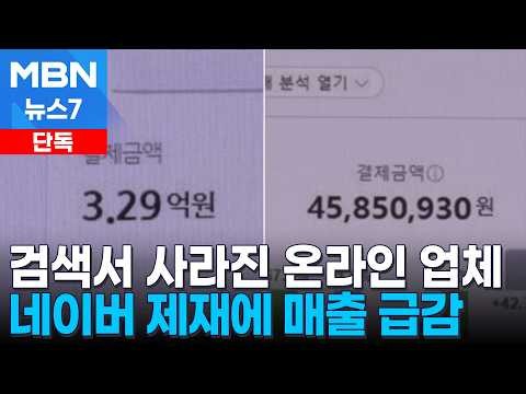[Exclusive] "Naver Sanctions Wipe Out 300 Million Won Monthly Sales"... Court Puts on the 'Brakes...