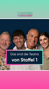 Das sind die Eltern-Kind-Paarungen von "Prominent verwandt"! 💪 Kanntet ihr alle Realitystars im Cast? ⬇️ Die erste Staffel von „Prominent verwandt“ wird derzeit produziert und erscheint in 2026 auf RTL 🔥 #RTLPlus #ProminentVerwandt #ProminentGetrennt #RTF #Reality | RTL
