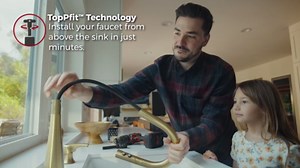 Pfister Push & Seal Pop Up Drain Stopper Assembly Kit for Bathroom Sink, Brushed Nickel Finish, 972097J