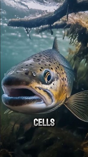 How can salmon live in both freshwater and saltwater?