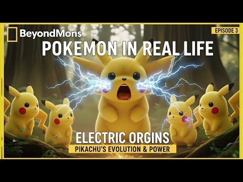 Real Life Pokémon: Pikachu | Born of Thunder (Pokémon Documentary: Reimagined With AI)