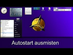 Windows 7 Autostart: Hintergrundprogramme aufräumen / bereinigen