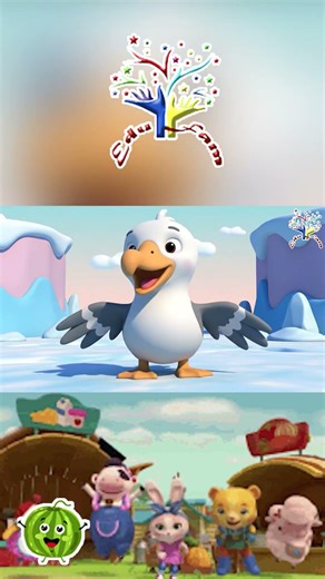 The Animal Sounds Song! | Emperor Penguin, Leopard Seal, Albatross, & More | Simple EduFam Learning