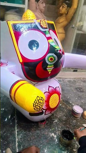 jagannat jika 🎨 🖌️ kese banaye#how to painting jagannath ⭕❗⭕