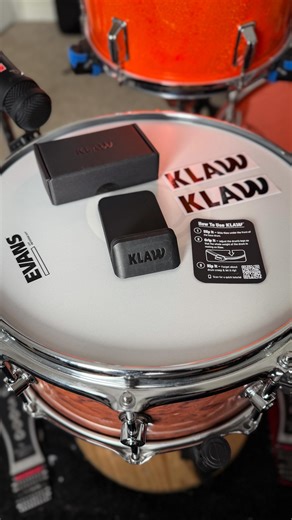 (🎧 recommend) (Read below) Fresh Gear Friday: KLAW Bass Drum Anchor by @klawdrum . . . Since I can remember, bass drums creeping up during a gig have always been a problem for drummers, no matter the situation. This issue has improved over time as bass drum spurs have gotten better, but bass drum creeping can still happen. A lot of the solutions are too big, not as versatile, or permanent installs on your drum. Seeing all these issues, Adam (owner & inventor), created a product called the Klaw 