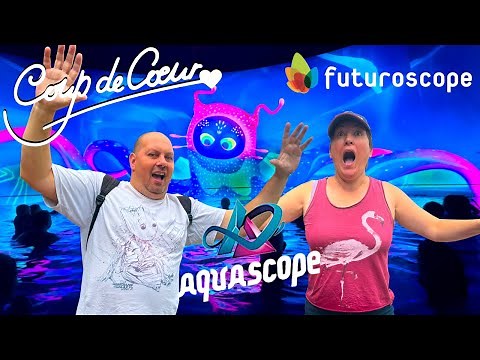 DECOUVERTE COMPLETE DE L'AQUASCOPE AU FUTUROSCOPE - PISCINES - TOBOGGANS - PISCINE ENFANTS