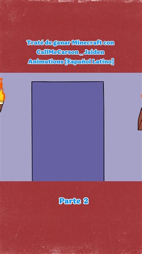 Traté de ganar Minecraft con CallMeCarson _ Jaiden Animations [Español Latino] #Minecraft #Animations #fyp