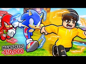Sonic Speed Simulator... but i PAY TO WIN ⚡