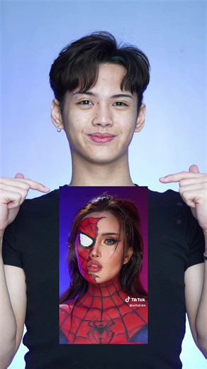 Spiderman makeup trend tutorial: Spider-Man face makeup ideas