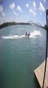 Jet Ski Crash Sends Riders Flying in High-Speed Lake Accident Lake Havasu, Arizona — September 3, 2020 A high-speed joyride on Lake Havasu ended in a frightening crash Thursday afternoon when two jet skis collided during a sharp turn, sending both riders flying into the water in a dramatic burst of spray. Witnesses say the accident happened near a popular cove where several groups were riding fast and close. Video taken from a pontoon boat shows one jet ski cutting aggressively across the wake, 