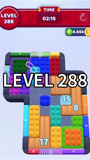 Color Block Jam 288 Gameplay Walkthrough