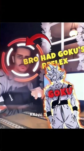 ⚡This man have Goku reflex 💪💨#shorts #goku #reflex