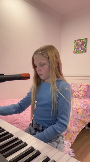 Ruby 🎶🎹🎤 | Born to try @deltagoodrem 💖 💫 full cover on my YouTube #borntotry #piano #pianocover #deltadeltadelta #deltagoodrem #singing #singer... | Instagram