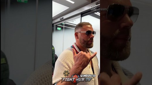 Billy Joe Saunders ARRIVES to Eubank vs Benn!