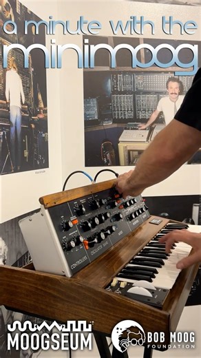 A Minute With the Minimoog - What Would Giorgio Moroder Think?