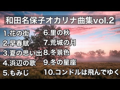 オカリナ演奏「和田名保子オカリナ曲集vol.2」（全10曲）和田名保子
