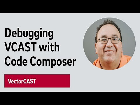 Debugging VectorCAST Harness with Code Composer Studio