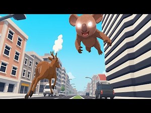 Conquering The Giant Koala Boss In Deeeeer Simulator