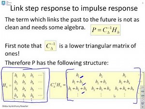 Model Predictive Control 9 - Prediction with step response models