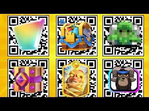 EVERY NEW WORKING QR CODE IN CLASH ROYALE!