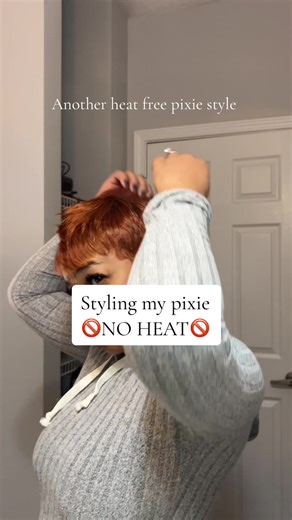 Heat-Free Pixie Styling Tips