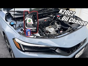 Oil Change DIY | 2022-2026 Honda Civic 2.0