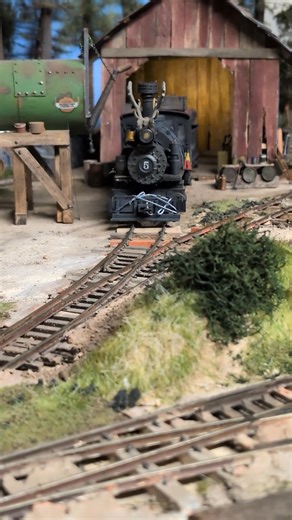 4K views · 324 reactions | Pulling in for the night #148scale #oscalemodels #miniatures #oscaletrains #kitbashing #details #steamlocomotive #custom #modelrailroading #modeltrains | Broken Pine Shops | Facebook
