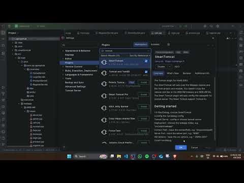 Configure Tomcat on Intellij Idea