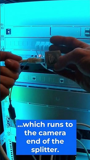 This Lets You Run TWO UniFi Cameras on One Cable #unifi #CCTV #techtips