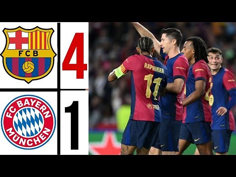 🔴 Barcelona vs Bayern Munich | Extended Highlights | Uefa Champions League 2024/25