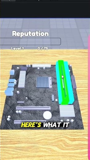 DAY 19 OF MAKING A ROBLOX GAMING PC BUILDING SIMULATOR #roblox #robloxshorts #gaming