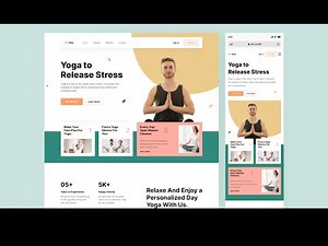 Build A Yoga Website Using React JS And Tailwind CSS