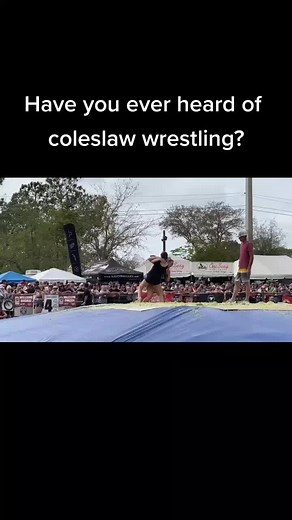 Coleslaw wrestling at The Cabbage Patch. Bike Week 2023! #bikeweek #bikeweek2023 #cabbagepatch