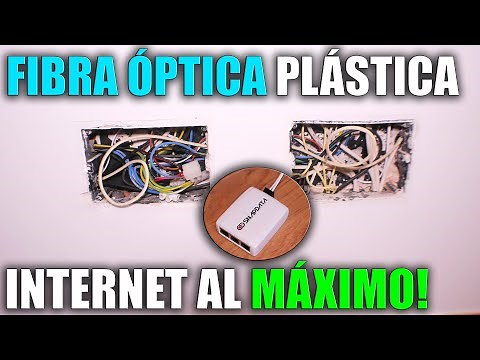 How to INSTALL PLASTIC OPTIC FIBER | CABLE INTERNET throughout the HOUSE | Replace ETHERNET cable
