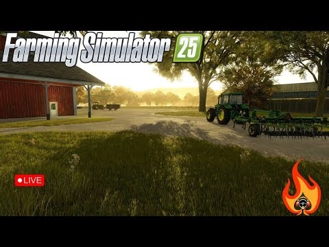 🔴LIVE How do we make money!? | Farming Simulator 25