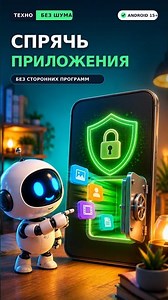 Как спрятать приложения на Android 15 без сторонних программ