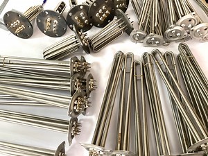 [Hot Item] Temperature Controller Heating Element with Probe, Mould Heater with Flange, Industrial Heating Element