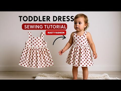 Sewing a Toddler Dress: The Cutest (and Easiest) DIY ✂️🧵🪡👗
