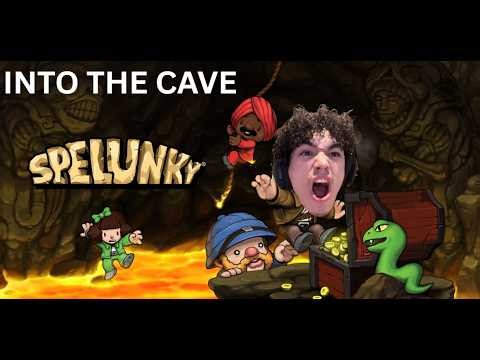 INTO THE DEPTHS OF THE CAVE | SPELUNKY#1